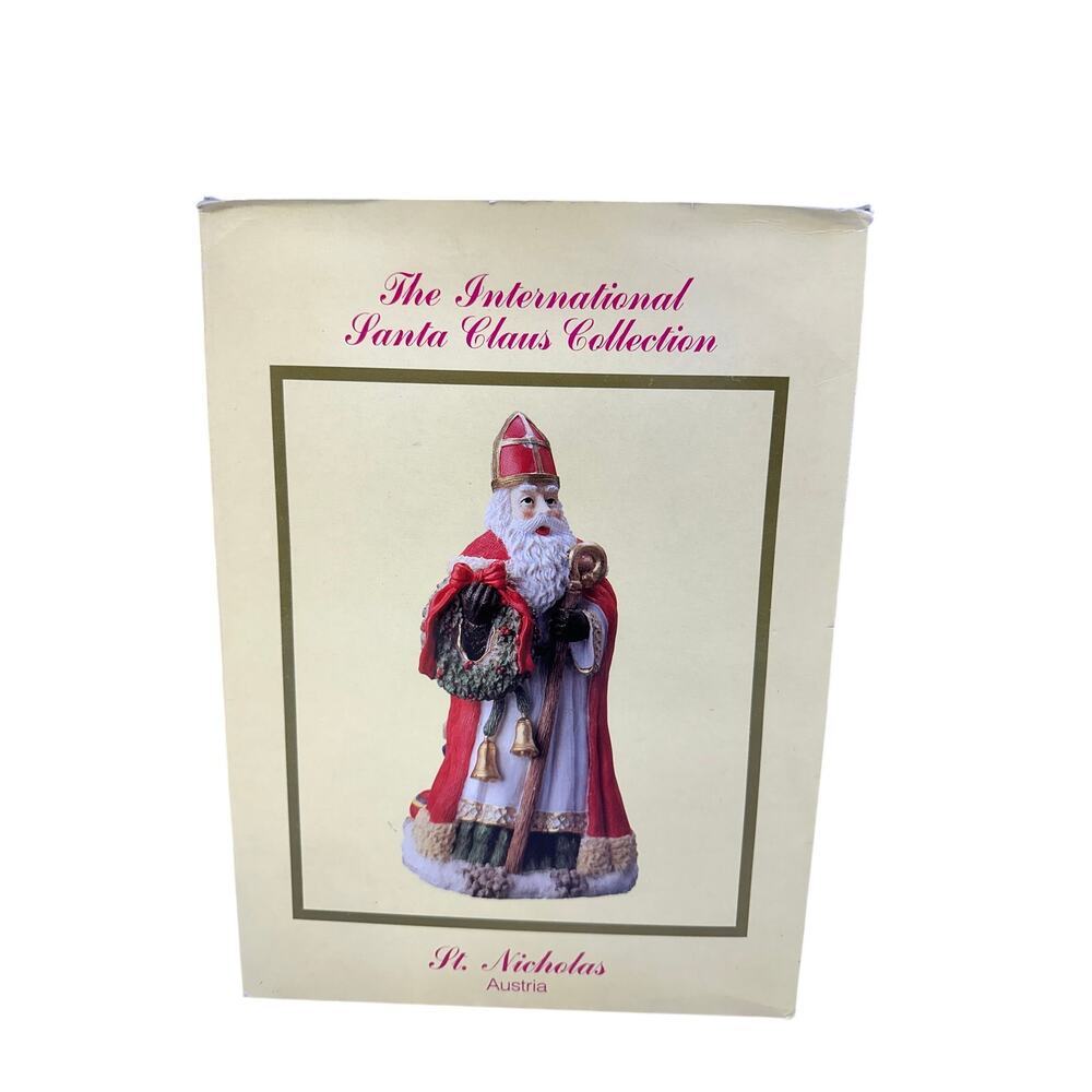 International Santa Claus Collection 'St. Nicholas' Austria 1995 SC59 NIB - Picture 2 of 12